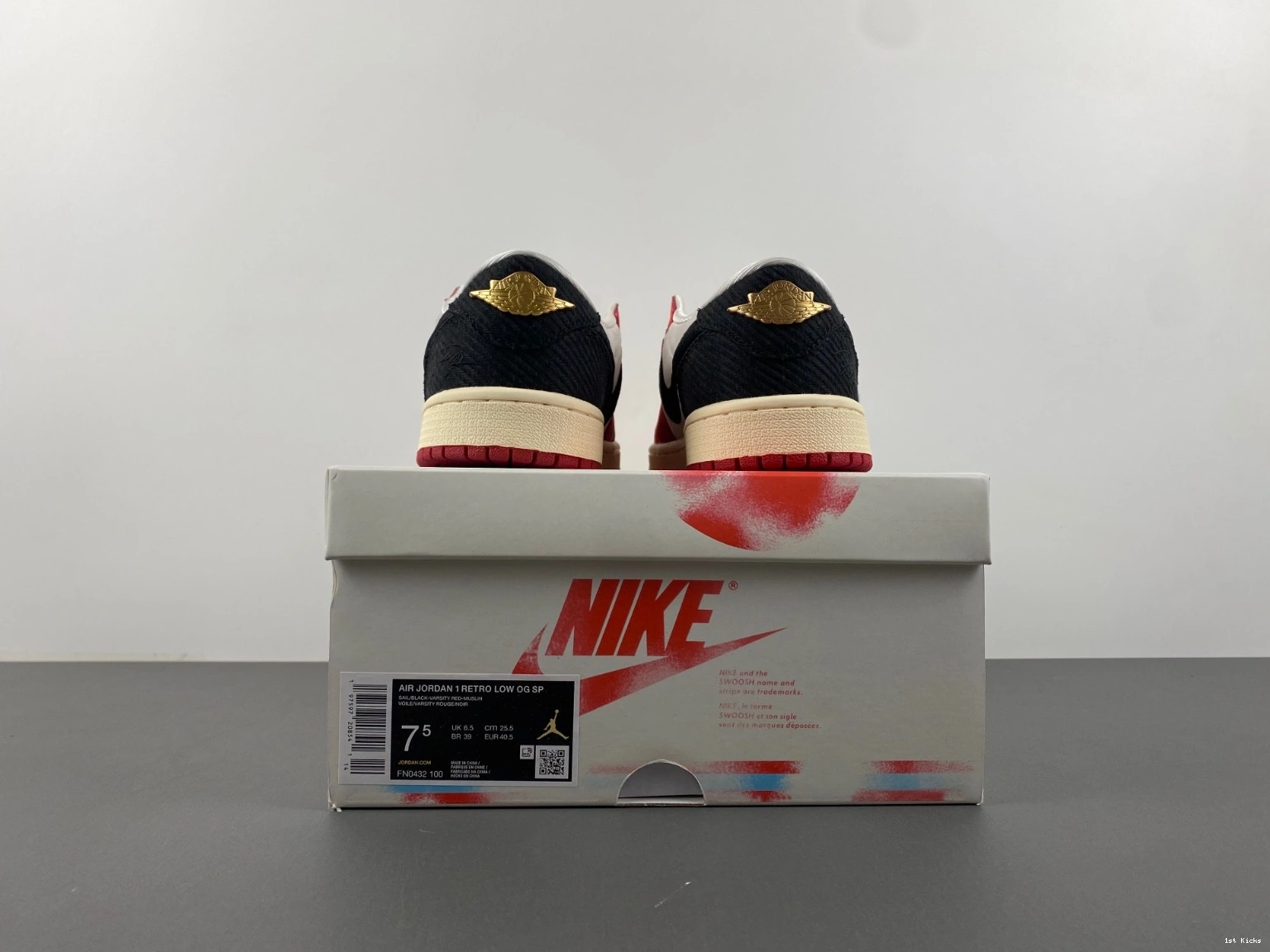 1 Low OG Trophy Air FN0432-100 Jordan Room 1022